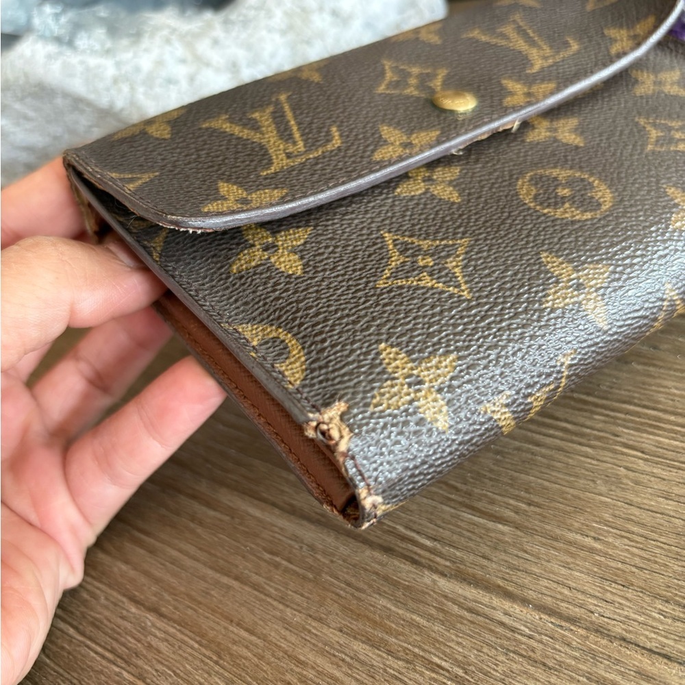 Louis Vuitton Brown Monogram Wallet - Picture 2 of 16